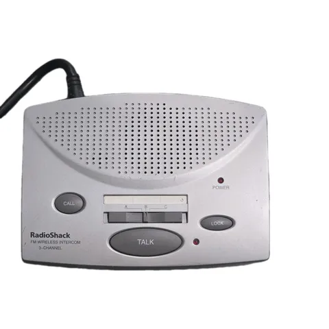 Radio Shack 3 Channel FM Wireless Intercom 43-3105 Single Unit Only Tested Works