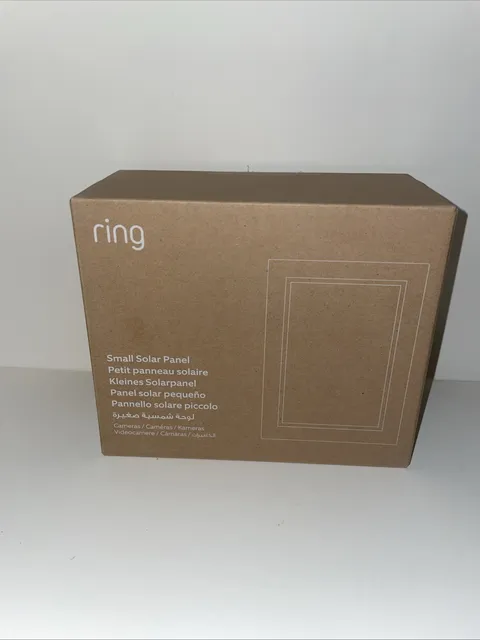 Ring Small Solar Panel for Ring Camera for home Security - NEW in SEALED BOX