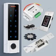 HOMSECUR Weatherproof IP66 APP WIFI Fingerprint PIN Access Control Touch Keypad