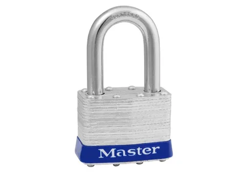 Padlock, 3/8 in Dia Shackle, 1-1/2 in H Shackle, Hardened Boron Alloy Steel Shac