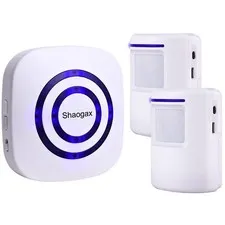 Motion Sensor Alarm System, Wireless Home Security Driveway Alarm Indoor, Mot...