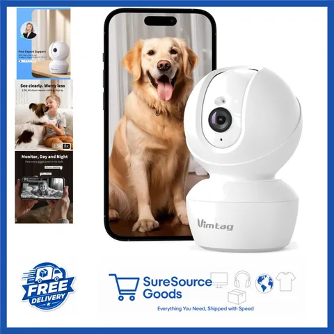 4MP 5G Security Camera Indoor with 2-Way Audio, Night Vision, Motion Tracking