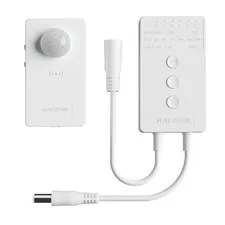 Wireless Motion Sensor Controller Kit - No Wiring Mini PIR Sensor Switch 12/24VD