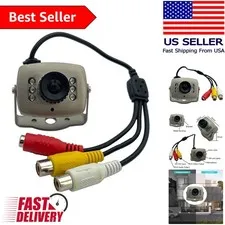 Mini Video Security Camera with 6pcs IR LEDs for Indoor/Outdoor Protection