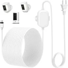Power Adapter for Ring Outdoor Cam Plus/Ring Spotlight Cam Plus/Pro (Battery), 2