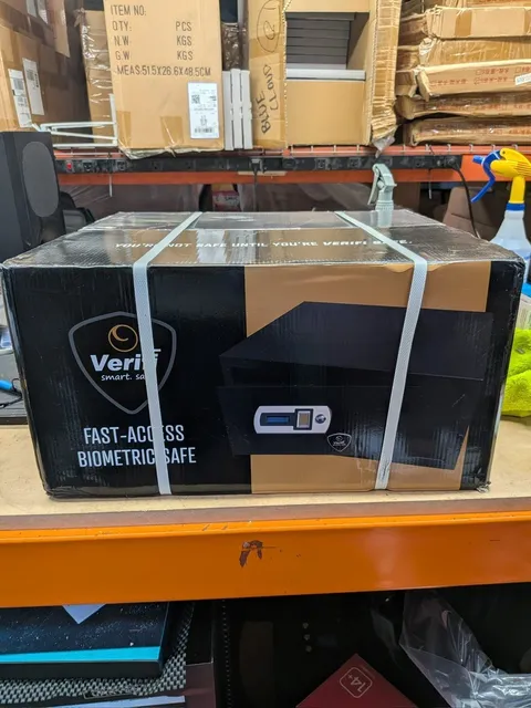 Verifi Smart Safe S6000 Biometric Fingerprint Safe FBI Certified Sensor New