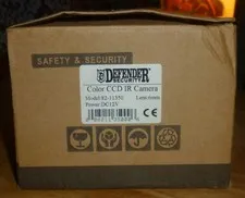 NEW Defender Security 82-11350 Vandal Resistant Ball Camera 420TVL Analog BNC