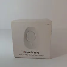 Wearsafe Tag Security Alert Alarm Button White Water Resistant New
