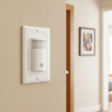 Motion Sensor Light Switch, Single Pole No Neutral Wire Wall Switch | OCC & V...