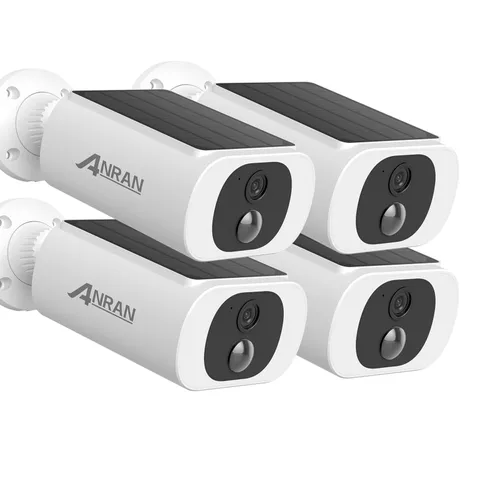 ANRAN 5MP Solar Battery Security Cameras Outdoor Wireless WiFi Home 2 Way Audio