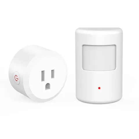 4 Pack Motion Sensor Switch for Bathroom with Plug, PIR Infrared Indoor Motio...