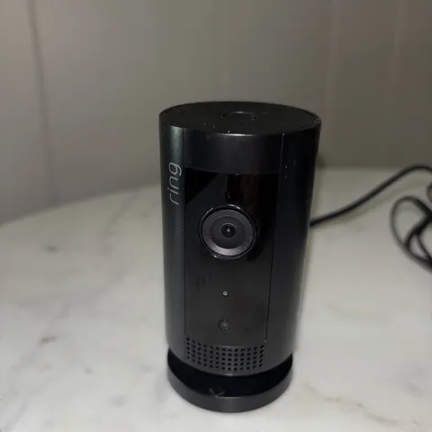 Ring Indoor Cam, Home or business security in 1080p HD video, Black - USED