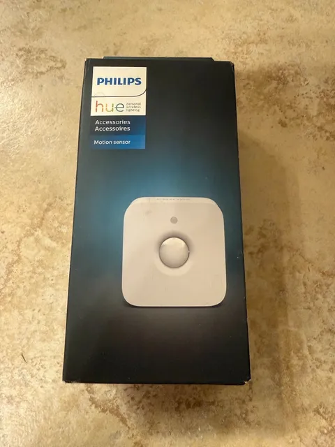 Philips 570977 Hue Motion Sensor - White NEW Sealed