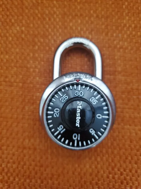 Master Combination Lock - Double Armored Stainless Steel Body & Shackle 1500D