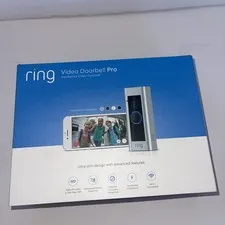 Ring Video Doorbell Pro Hardwired Wi-Fi 1080p HD Open Box Complete Tested