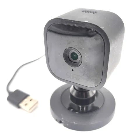 Blink Mini Indoor 1080p HD Security Camera Black UNTESTED AS-IS
