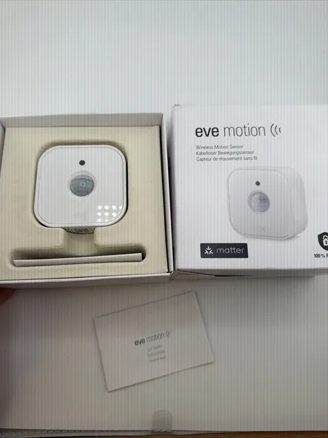 Eve Motion (Matter) Smart Motion Sensor - 1 Pack - White