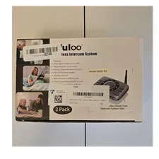 Wuloo S600-P2 Hands-Free Wireless Audio Intercom System, 2 Pack