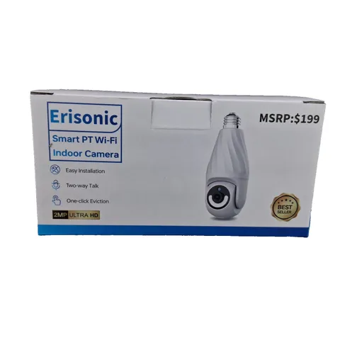 Erisonic Smart PT Wifi Indoor Camera Two Way Talk 2MP Ultra HD