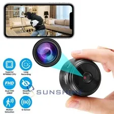 Camaras De Seguridad Wifi Exterior 1080P Inalambrica Con Vision Nocturna Video
