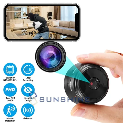 Camaras De Seguridad Wifi Exterior 1080P Inalambrica Con Vision Nocturna Video
