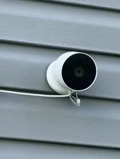 Google Nest Cam Indoor/Outdoor Battery White