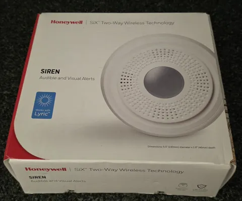 Honeywell Lyric Six Two-Way Wireless Siren