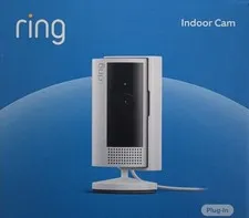 Ring Indoor Cam 2nd Gen (B0B6GLQJMV) Wi-Fi 1080p FHD Indoor Camera - White