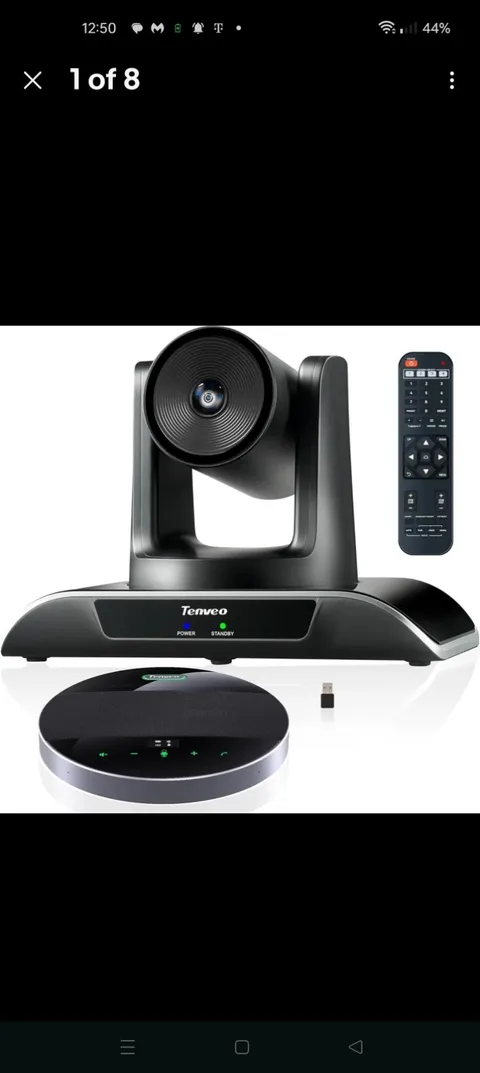 Tenveo 3X Zoom PTZ Video Conference Camera Bluetooth Mic Speaker USB 3.0 HDMI