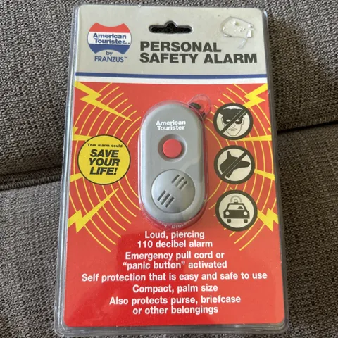 American Tourister by Franzus T-40SA Self Defense Siren Personal Safety Alarm