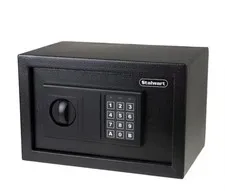Stalwart 0.32 cu ft Digital Lock Steel Safe Wall Mount Key Pad and Key 65-EN-20
