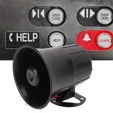 Outdoor Emergency Siren With 110dB Volume 60° Adjustable For Elevator
