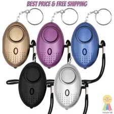 Safe Sound Personal Alarm, 5 Pack 140DB Personal Security Alarm Keychain with L