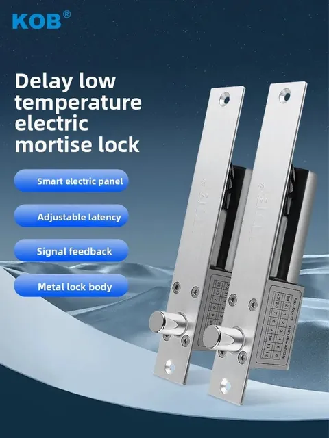 access control electric interlock concealed embedded electronic control lock gla