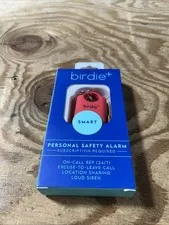 Birdie Personal Safety Alarm w/ Brass Keychain- NEW