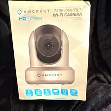 Amcrest IPM-721S 720P Pan/Tilt Wi‑Fi Indoor IP Camera Night Vision 2‑Way