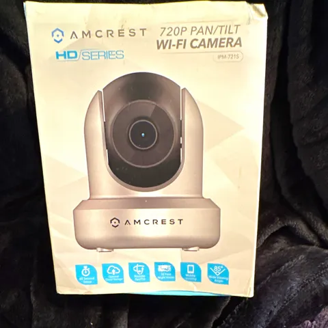 Amcrest IPM-721S 720P Pan/Tilt Wi‑Fi Indoor IP Camera Night Vision 2‑Way