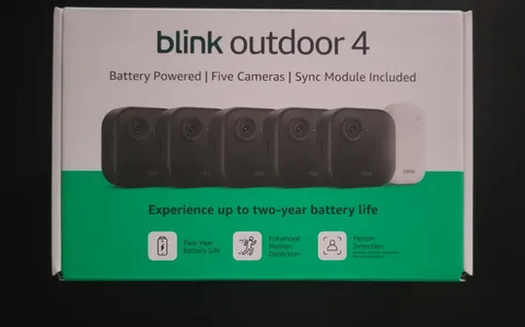 Blink Outdoor 4 Wireless 1080p Battery Security Camera System (5 Cameras)