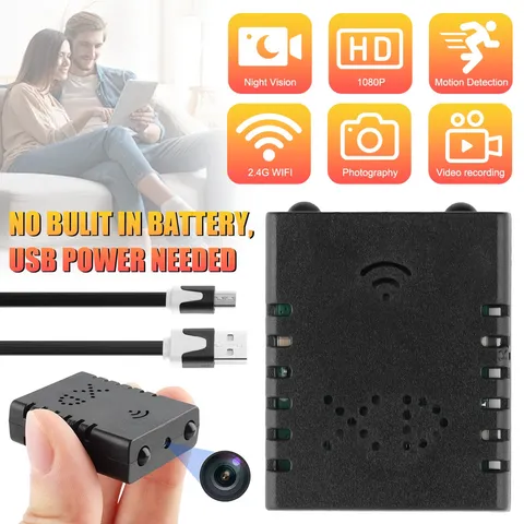 1080P HD Wifi Mini Camera Micro Home Smart Security Camcorder Night Vision Cam.