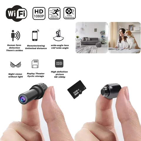 Camaras Espias Con Audio y Video WiFi Inalambricas Para Seguridad De Casa Coche