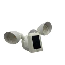 Ring Floodlight Camera 5AT3T2 White Outdoor Security Camera #UG3456 (AD)