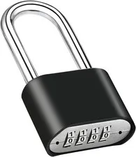 1pcs Combination Lock 4-Digit Heavy Duty Combo Lock Combination Padlock Outdoor