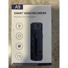 A9 Smart Video Recorder Mini Body Camera Night Vision Noise Reduction Clip-On