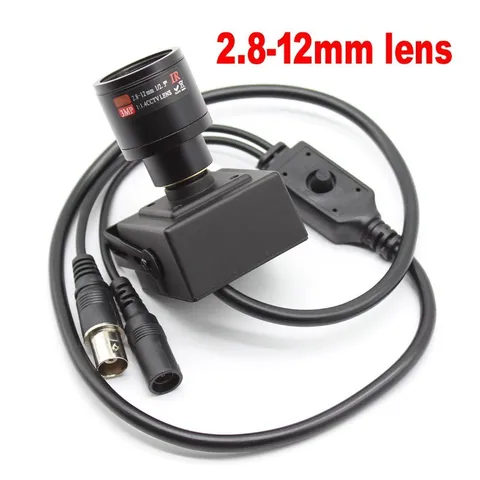 1/2.9" HD Mini Box 5MP CCTV Camera AHD TVI CVI CVBs 4in1 Security +2.8-12mm lens