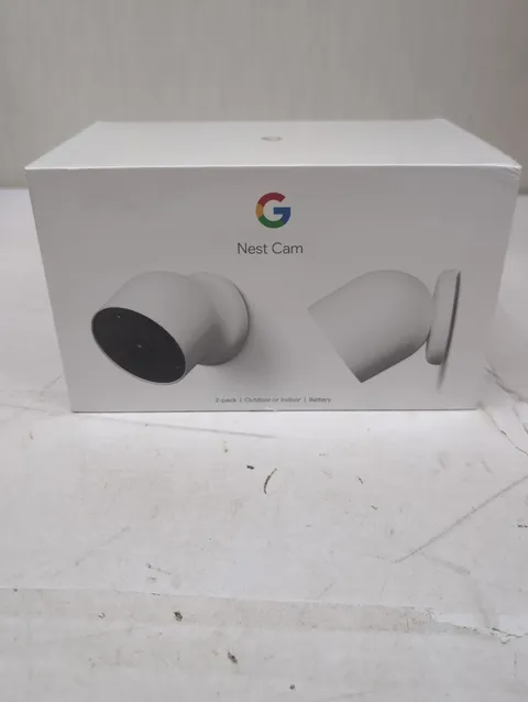 Google Nest Cameras Indoor Outdoor Wireless 1080p Night Vision, 2 Pack AM13