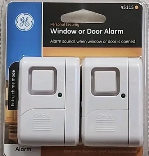 GE Personal Security Window or Door Alarm 45115  FACTORY SEALED NEW
