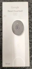 Google Nest Doorbell (Wired, 3rd Gen) w/ 2K Video -GA09967-US - New , K1