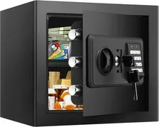 1.6 Cuft Fireproof Waterproof Home Security Safe Box Digital Keypad LED Open Box