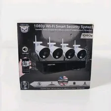 Night Owl 1080p 4-Camera Batt-Powered WiFi Security System WNIP2-4L1 - Obn, X5