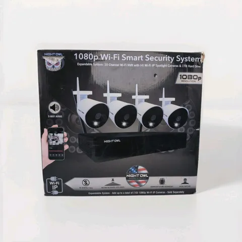 Night Owl 1080p 4-Camera Batt-Powered WiFi Security System WNIP2-4L1 - Obn, X5